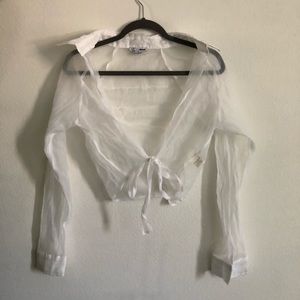 FASHION NOVA TIE TOP